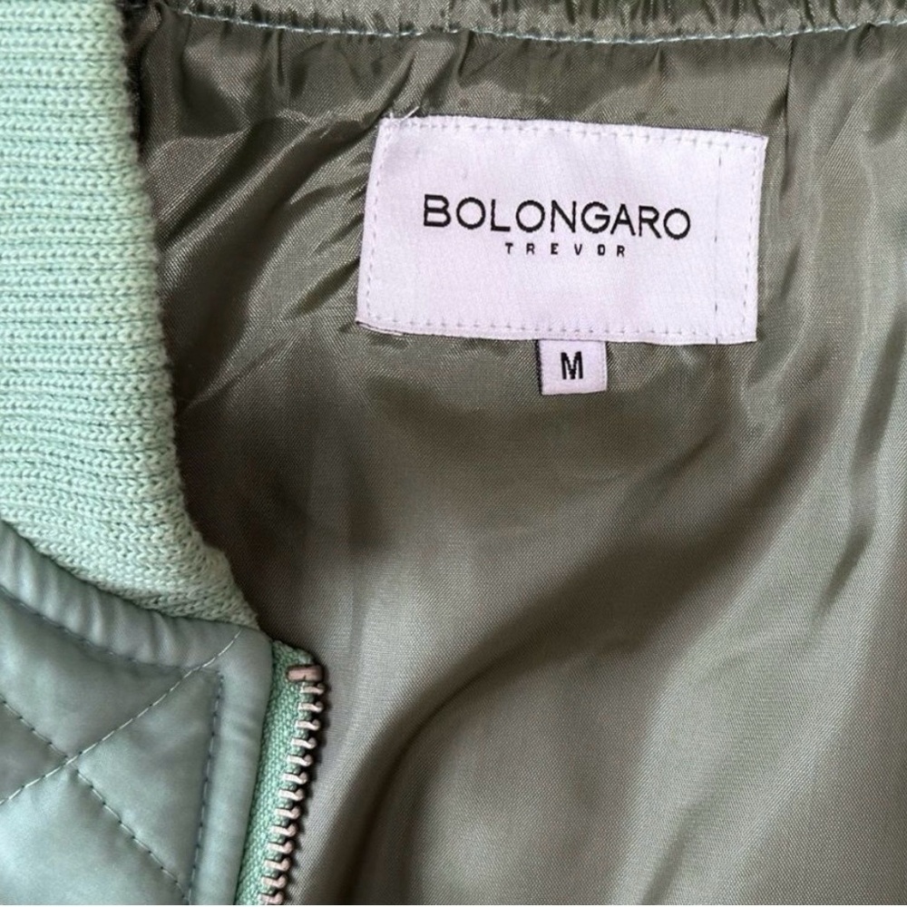 ASOS Quilted Green Coat LIKE NEW - Picture 7 of 9